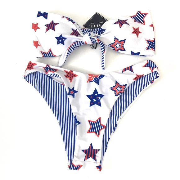 zaful red white and blue